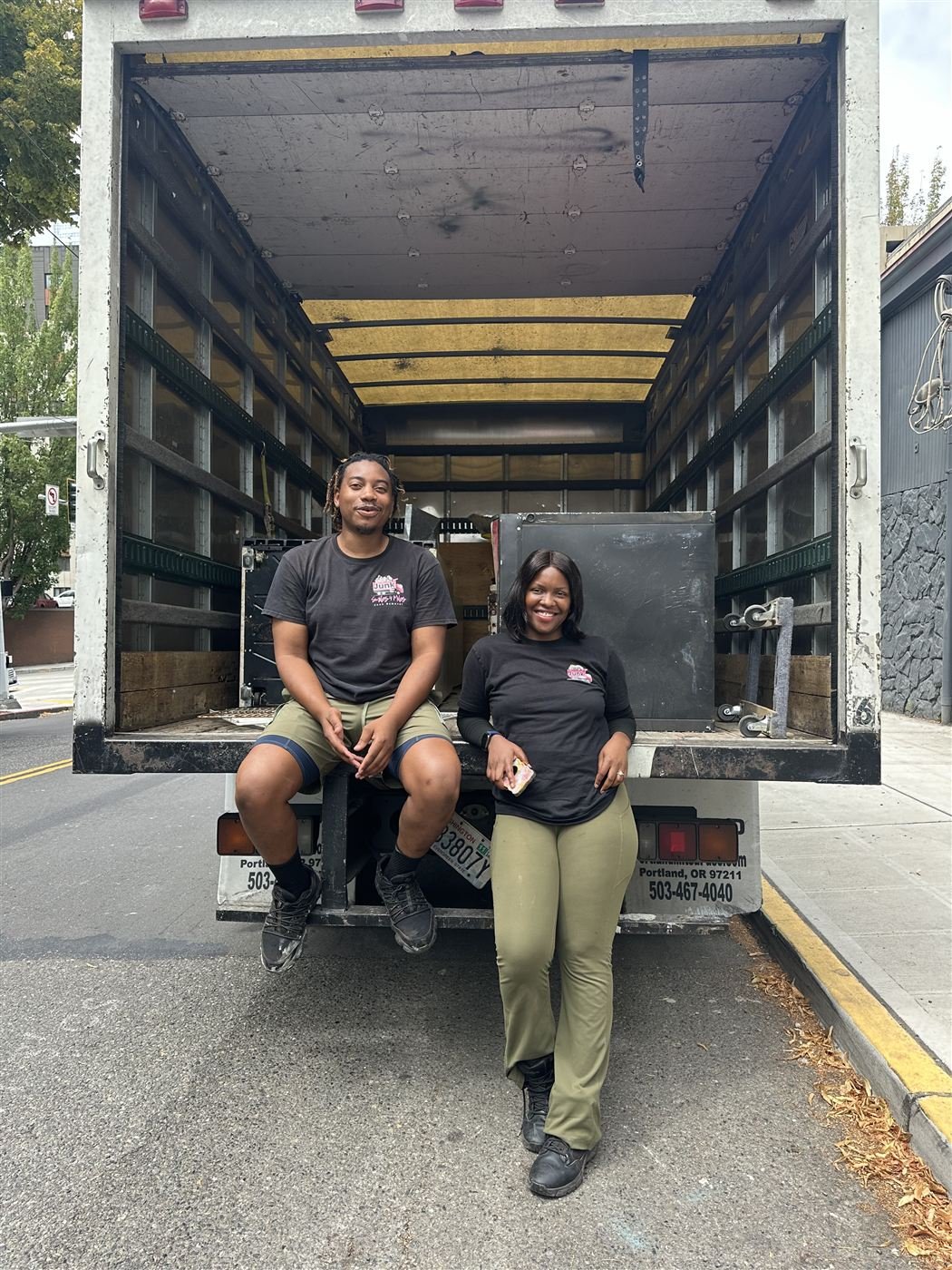 Smiles 4 Miles crew loading the truck